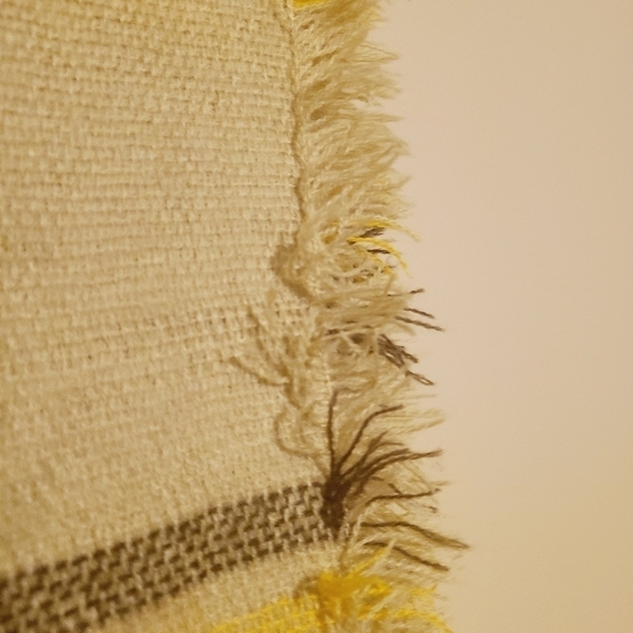 Women's Large Plaid Tan, Brown, Red and Black Infinity Scarf (One Size) - Picture 6 of 16